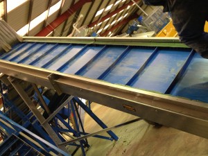 Flighted Incline Belt